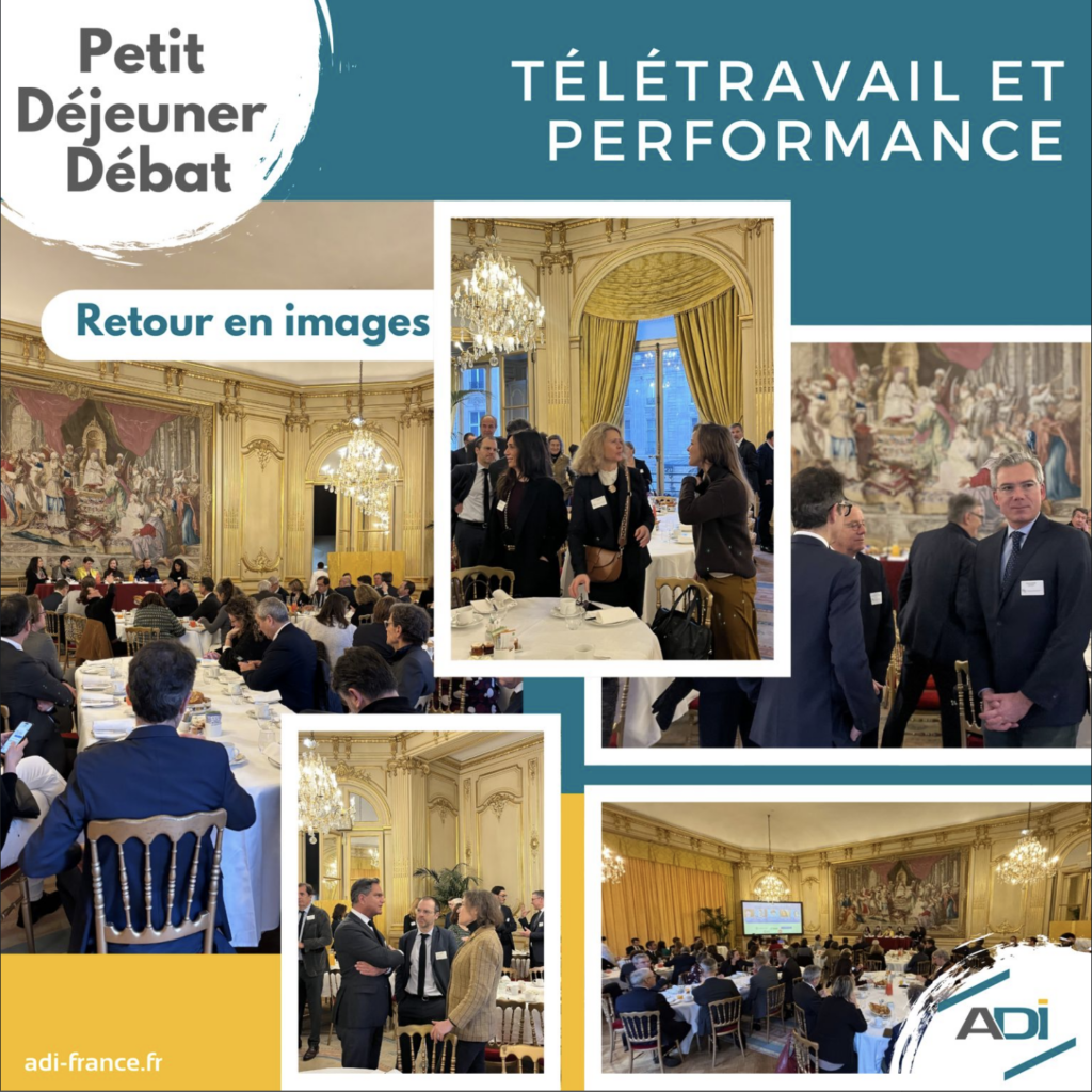 Débat ADI : Télétravail et Performance économique
