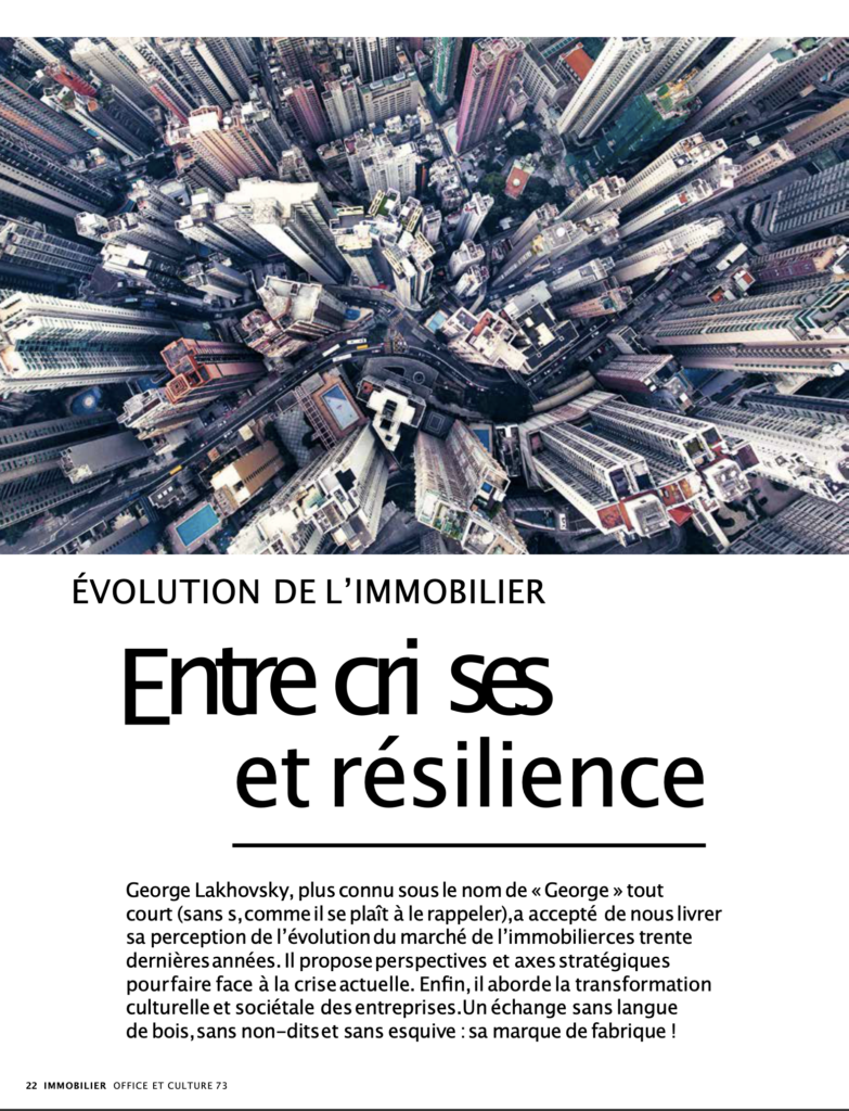 ITW - OFFICE ET CULTURE  -  n° 73  